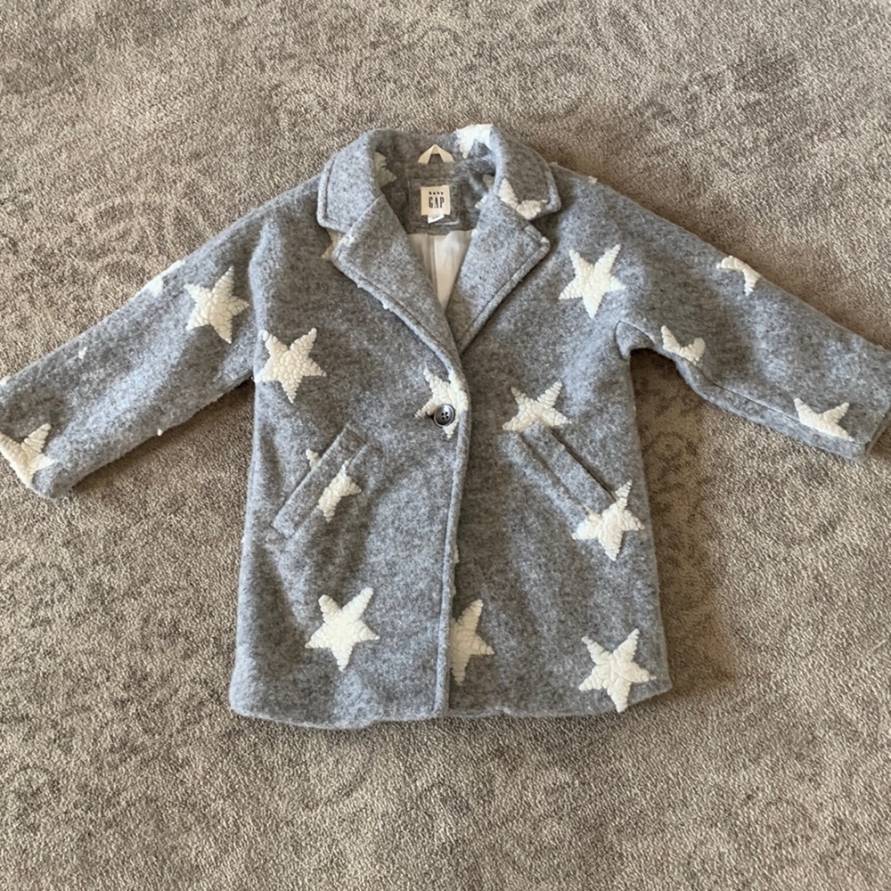 Gap 3T wool pea coat for girls